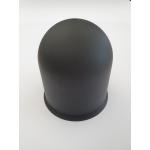 Pokrov za vlečno kljuko - plastičen - črn - 50mm